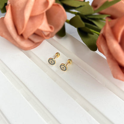 [Aurelle Style]Devil's Eye Ear Bone Nail Earrings
