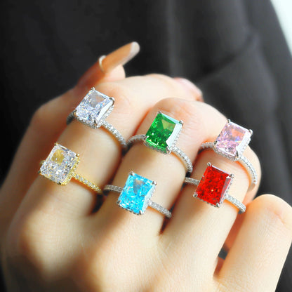 [Aurelle Style]4.0 Carat Luxurious Engagement Ring