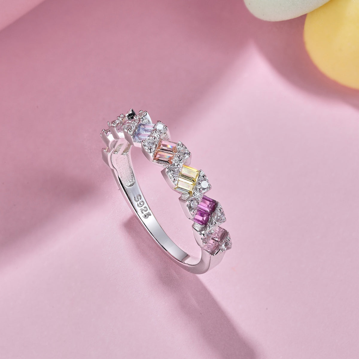 [Aurelle Style]Delicate Vibrant Emerald Cut Daily Ring
