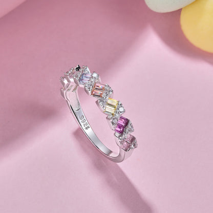 [Aurelle Style]Delicate Vibrant Emerald Cut Daily Ring