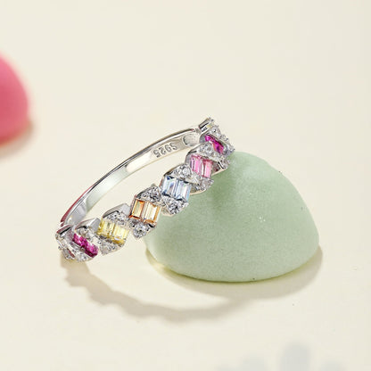 [Aurelle Style]Delicate Vibrant Emerald Cut Daily Ring