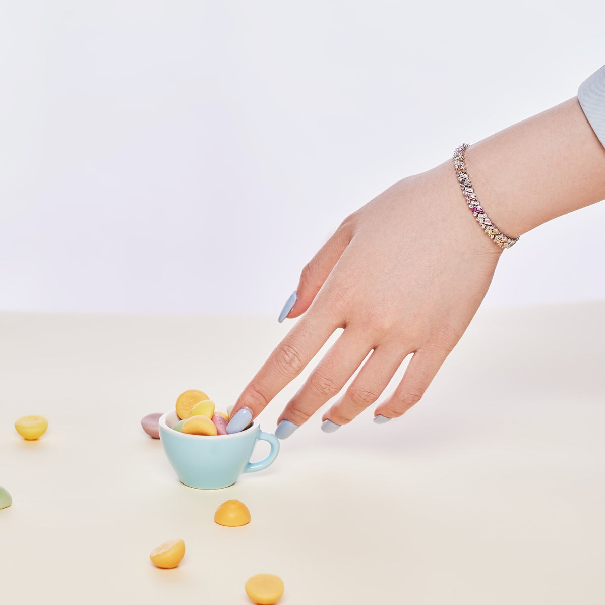 [Aurelle Style]Dazzling Unique Multi Shape Daily Bracelet