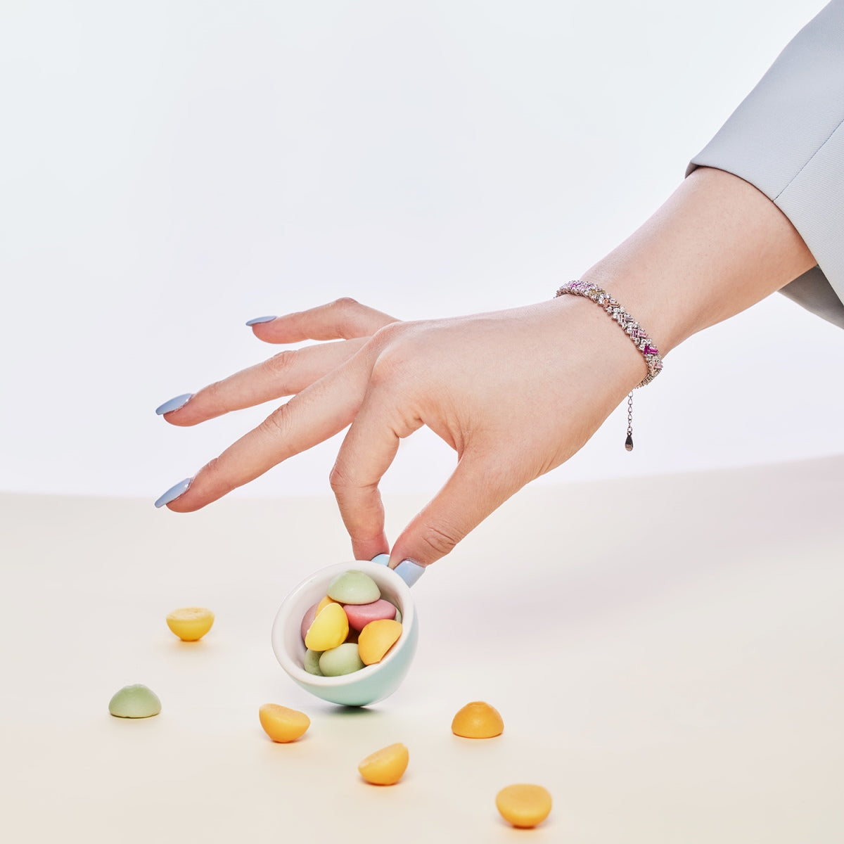 [Aurelle Style]Dazzling Unique Multi Shape Daily Bracelet
