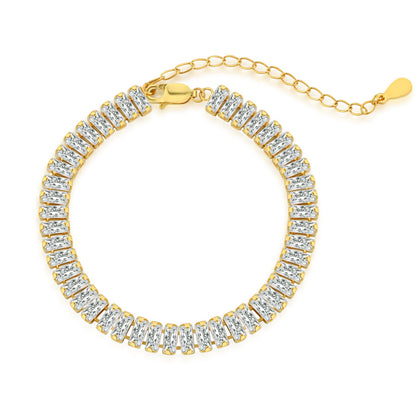 [Aurelle Style]Exquisite Emerald Cut Daily Bracelet