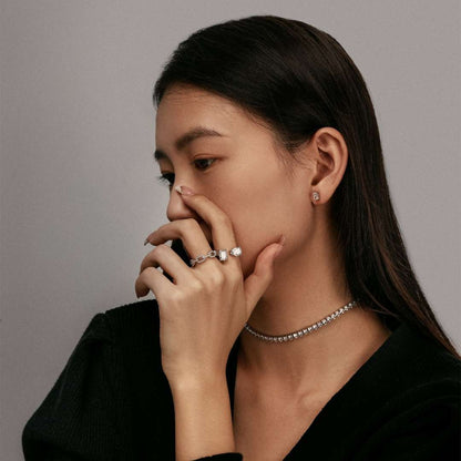 [Aurelle Style]Elegant Tennis Chain Necklace