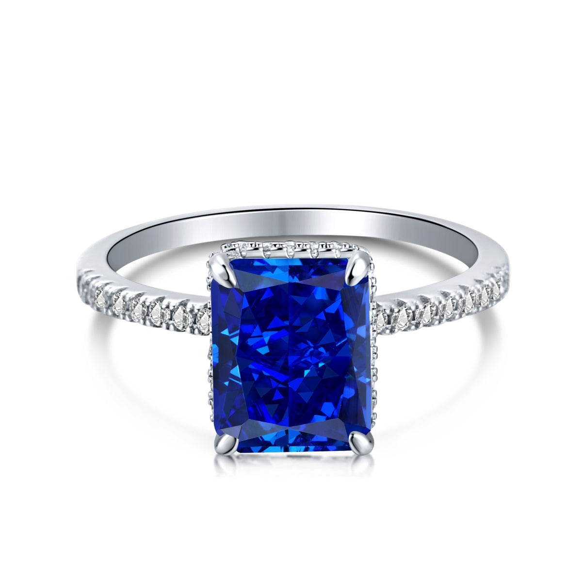 [Aurelle Style]4.0 Carat Luxurious Engagement Ring
