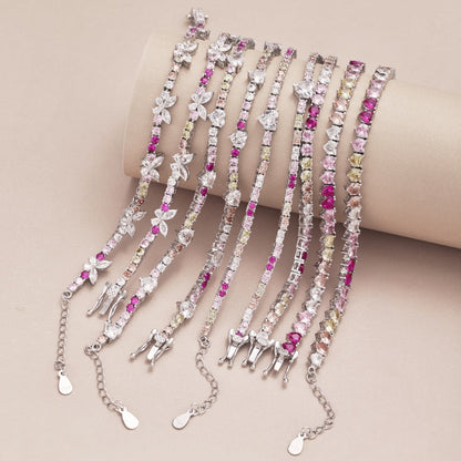 [Aurelle Style]Delicate Colorful Emerald Cut Party Bracelet