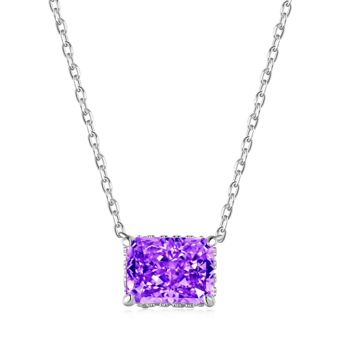 [Aurelle Style]Luxurious Square Shape Colorful Necalack