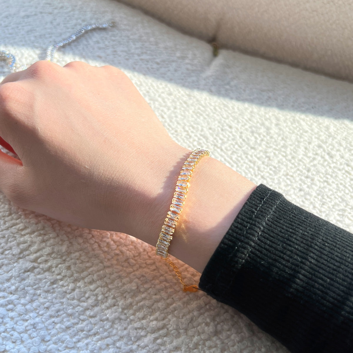 [Aurelle Style]Exquisite Emerald Cut Daily Bracelet