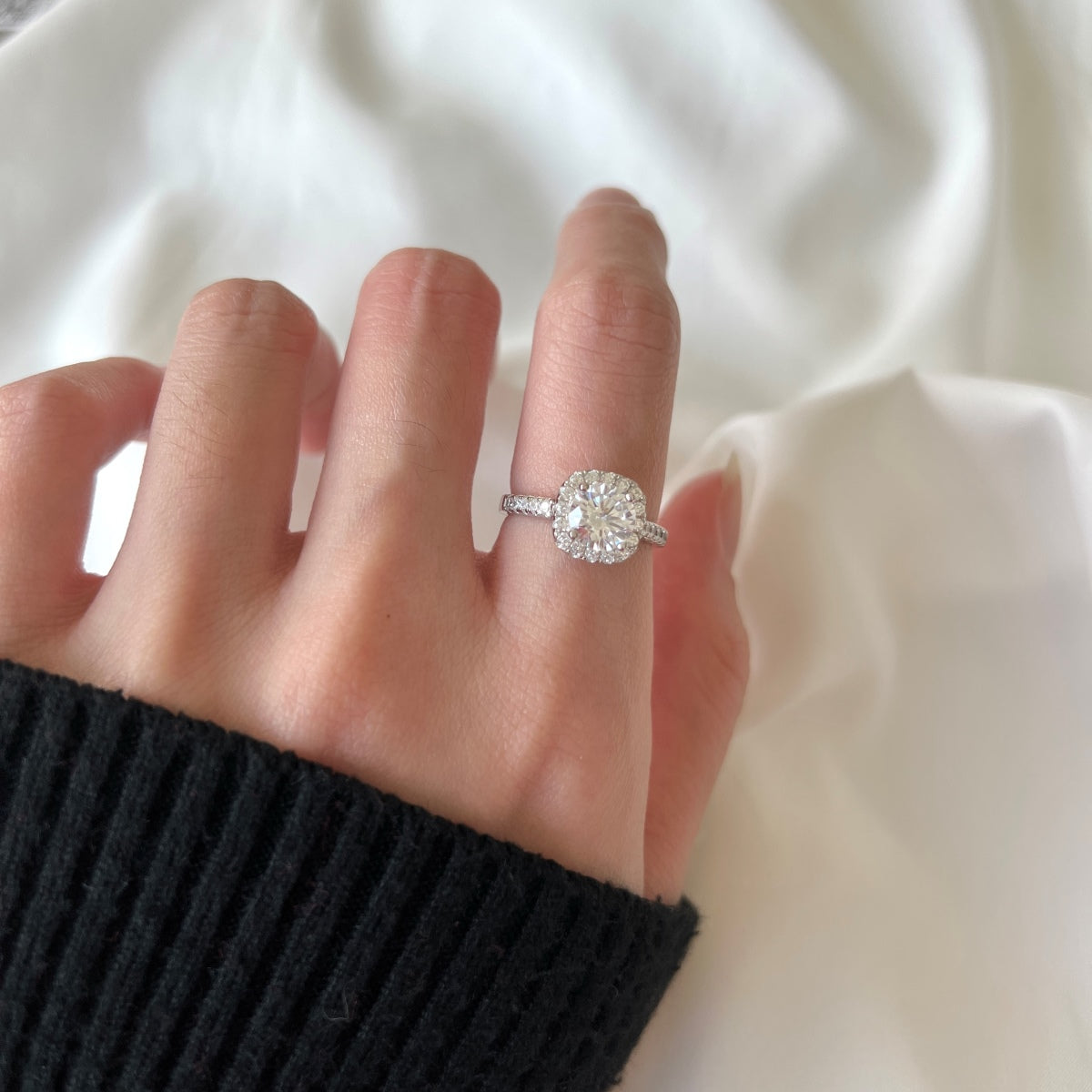 [Aurelle Style]Dazzling Resplendent Round Cut Wedding Ring