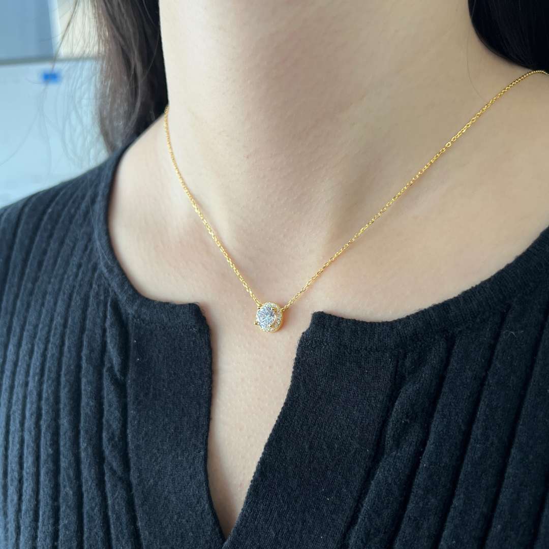 [Aurelle Style]Luxurious Round Cut Necklace