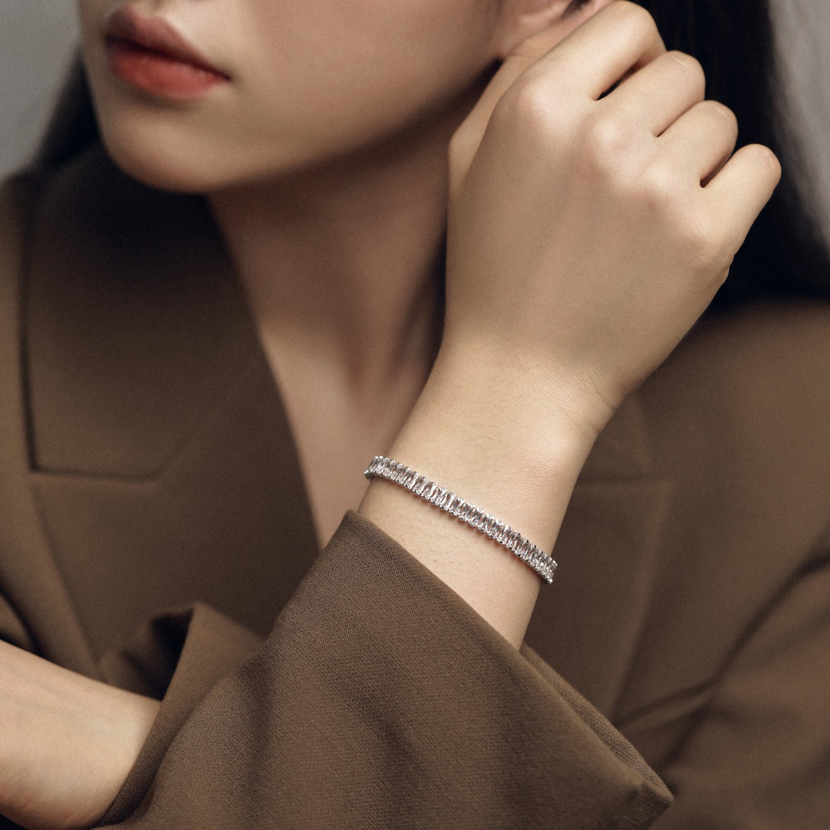 [Aurelle Style]Exquisite Emerald Cut Daily Bracelet
