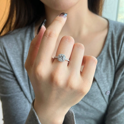 [Aurelle Style]Dazzling Resplendent Round Cut Wedding Ring
