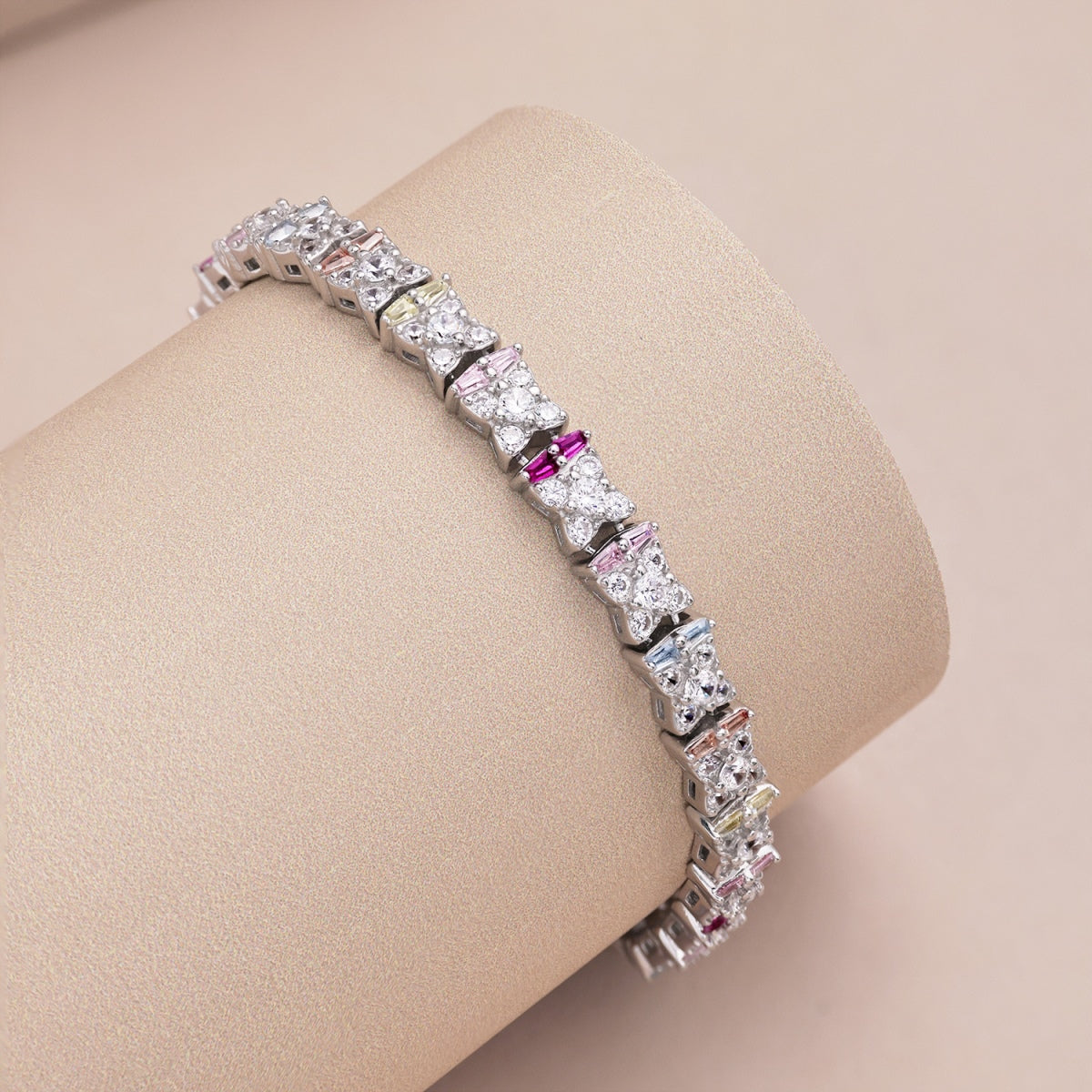 [Aurelle Style]Unique Colorful Flower Shape Daily Bracelet