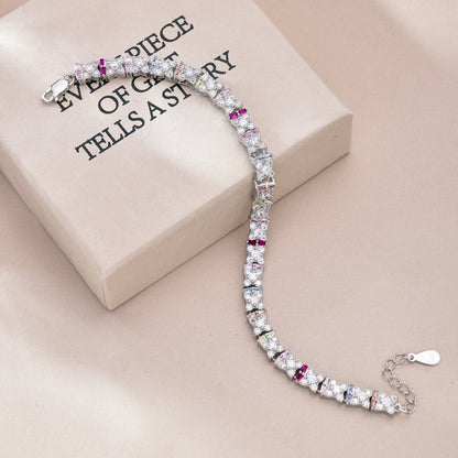 [Aurelle Style]Unique Colorful Flower Shape Daily Bracelet