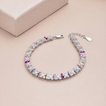 [Aurelle Style]Unique Colorful Flower Shape Daily Bracelet