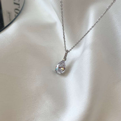 [Aurelle Style]Delicate Water Drop Shape Fashion Necklace