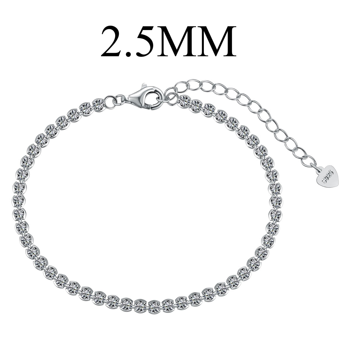 [Aurelle Style]Dazzling Sparkling Round Cut Daily Bracelet