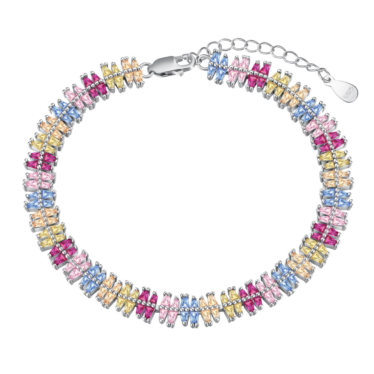 [Aurelle Style]Sparkling Exquisite Multi Cut Party Bracelet