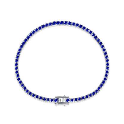 [Aurelle Style]Dazzling Colorful Round Cut Daily Bracelet