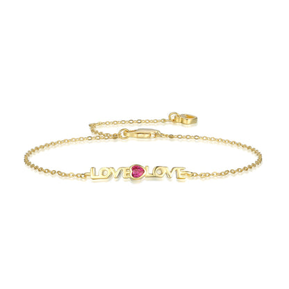 [Aurelle Style]Romantic Heart Shape Lover Bracelet