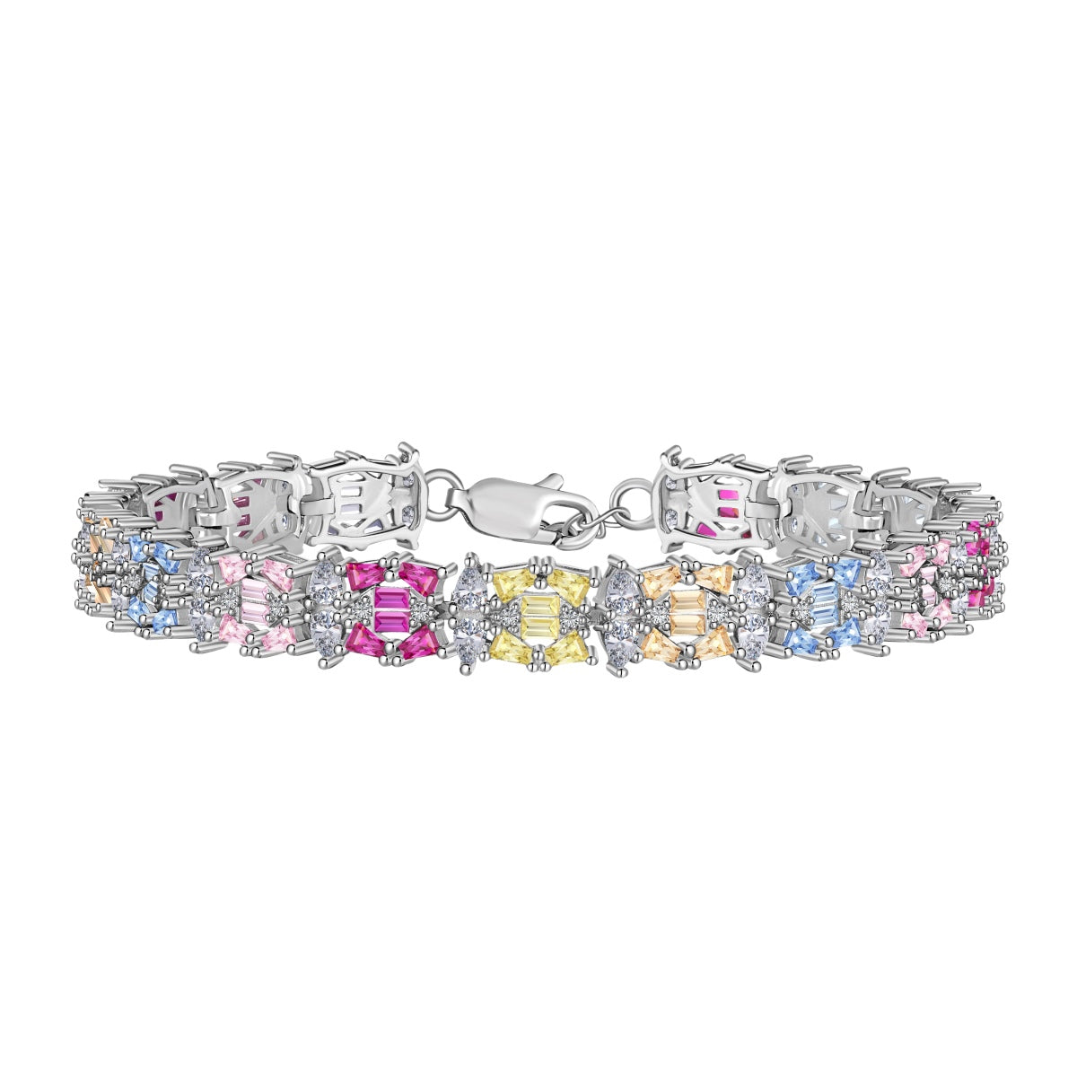 [Aurelle Style]Delicate Colorful Multi Cut Party Bracelet