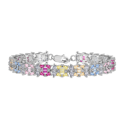 [Aurelle Style]Delicate Colorful Multi Cut Party Bracelet