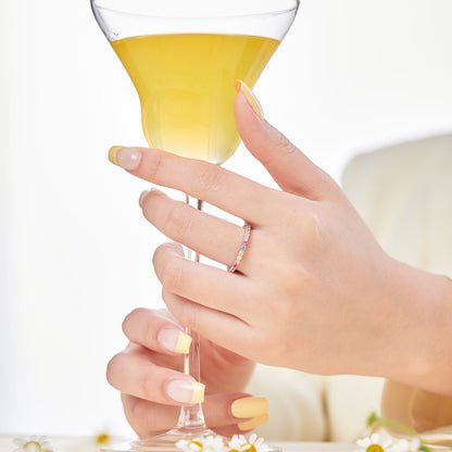 [Aurelle Style]Elegant Vivid Round Cut Daily Ring