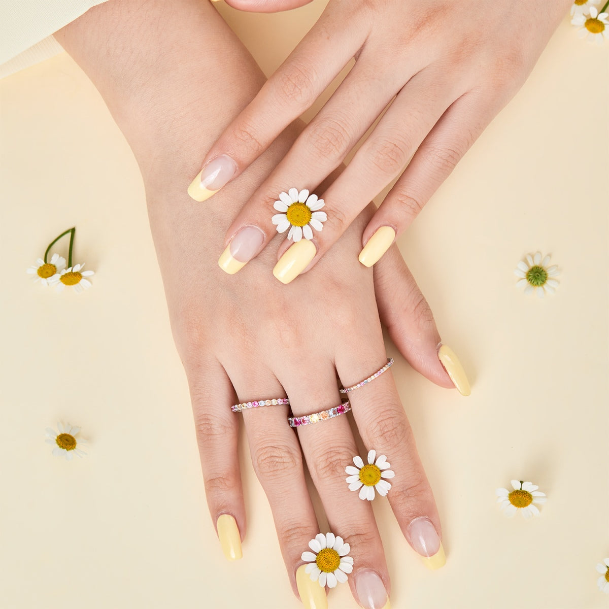 [Aurelle Style]Elegant Vivid Round Cut Daily Ring