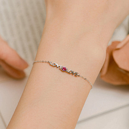 [Aurelle Style]Romantic Heart Shape Lover Bracelet