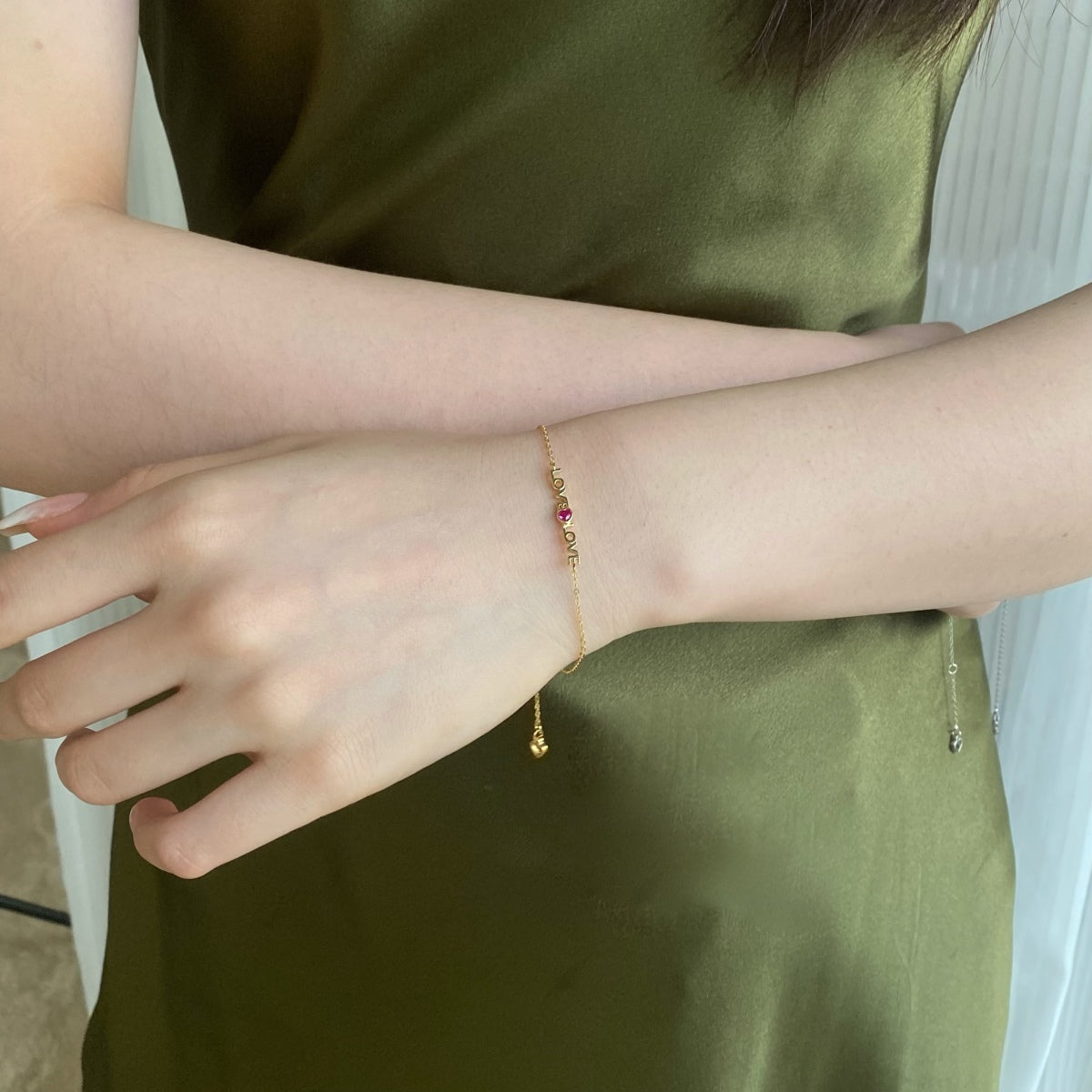 [Aurelle Style]Romantic Heart Shape Lover Bracelet
