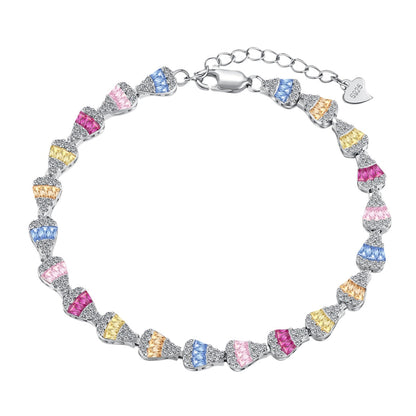 [Aurelle Style]Radiant Water Drop Shape Daily Bracelet