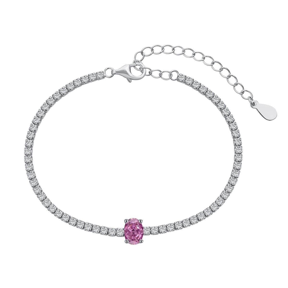 [Aurelle Style]0.75 Carat Exquisite Oval Cut Daily Bracelet
