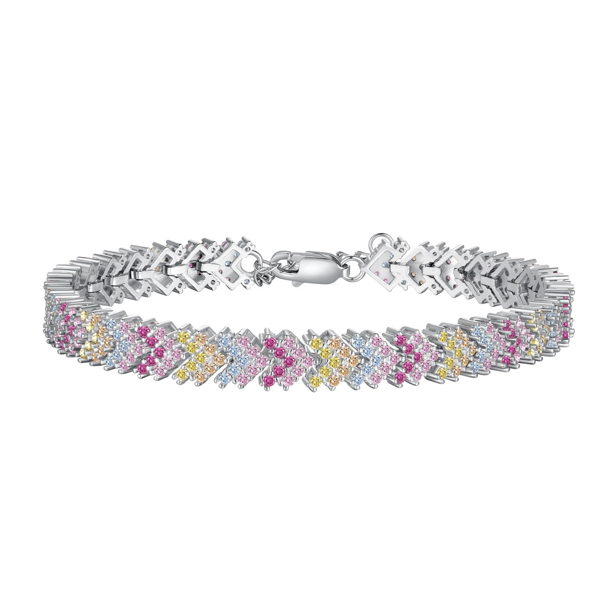 [Aurelle Style]Ornate Sparkling Round Cut Party Bracelet