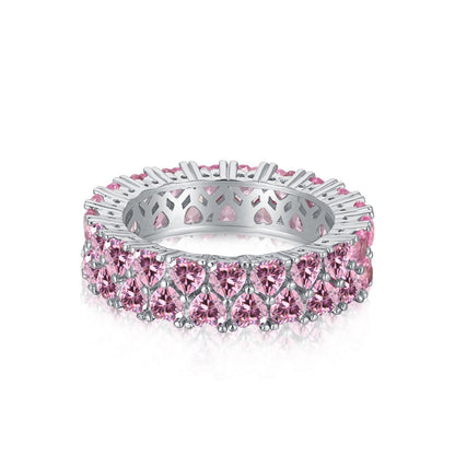 [Aurelle Style]Sparkling Full Heart Ring