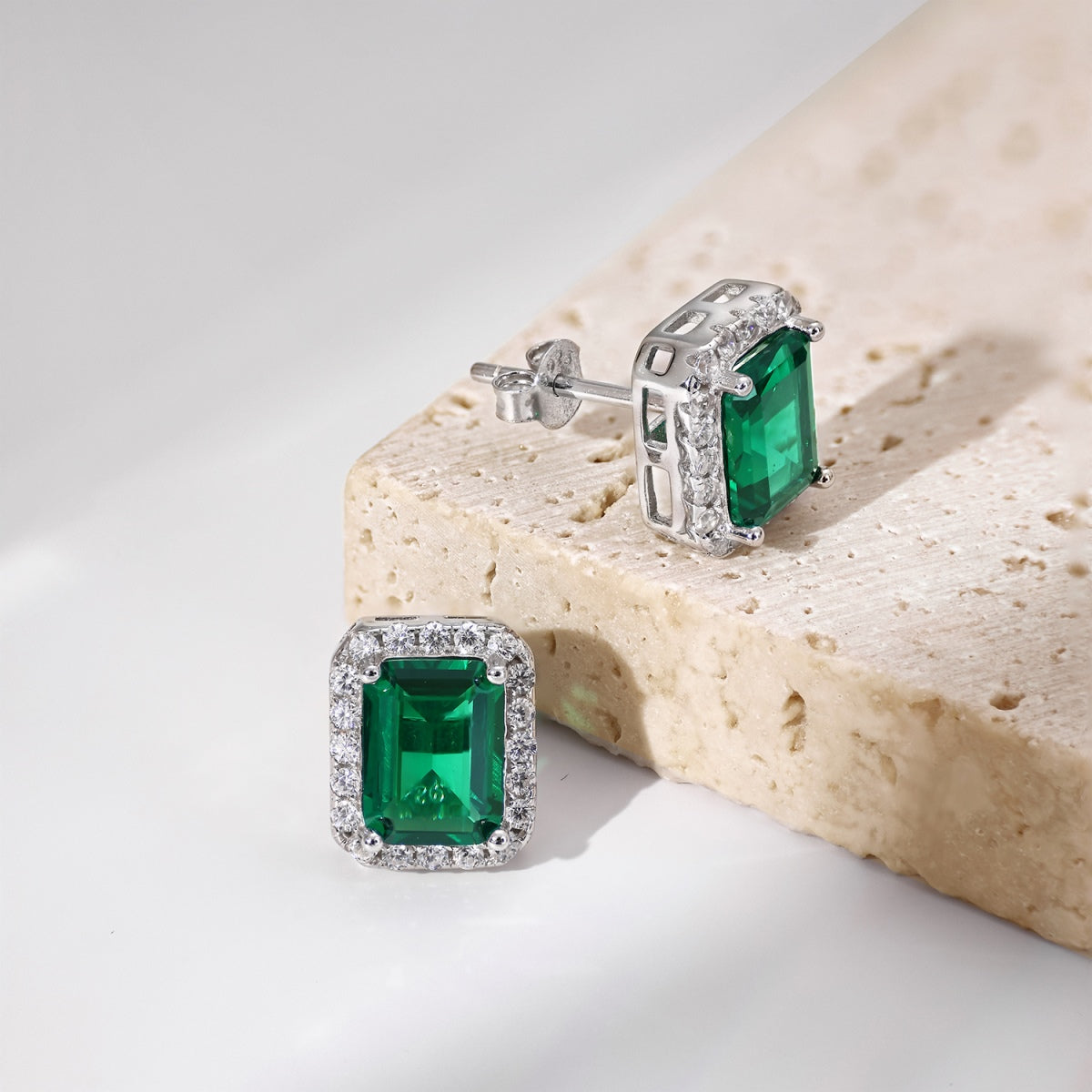 [Aurelle Style]Luxurious Dainty Emerald Cut Banquet Earrings