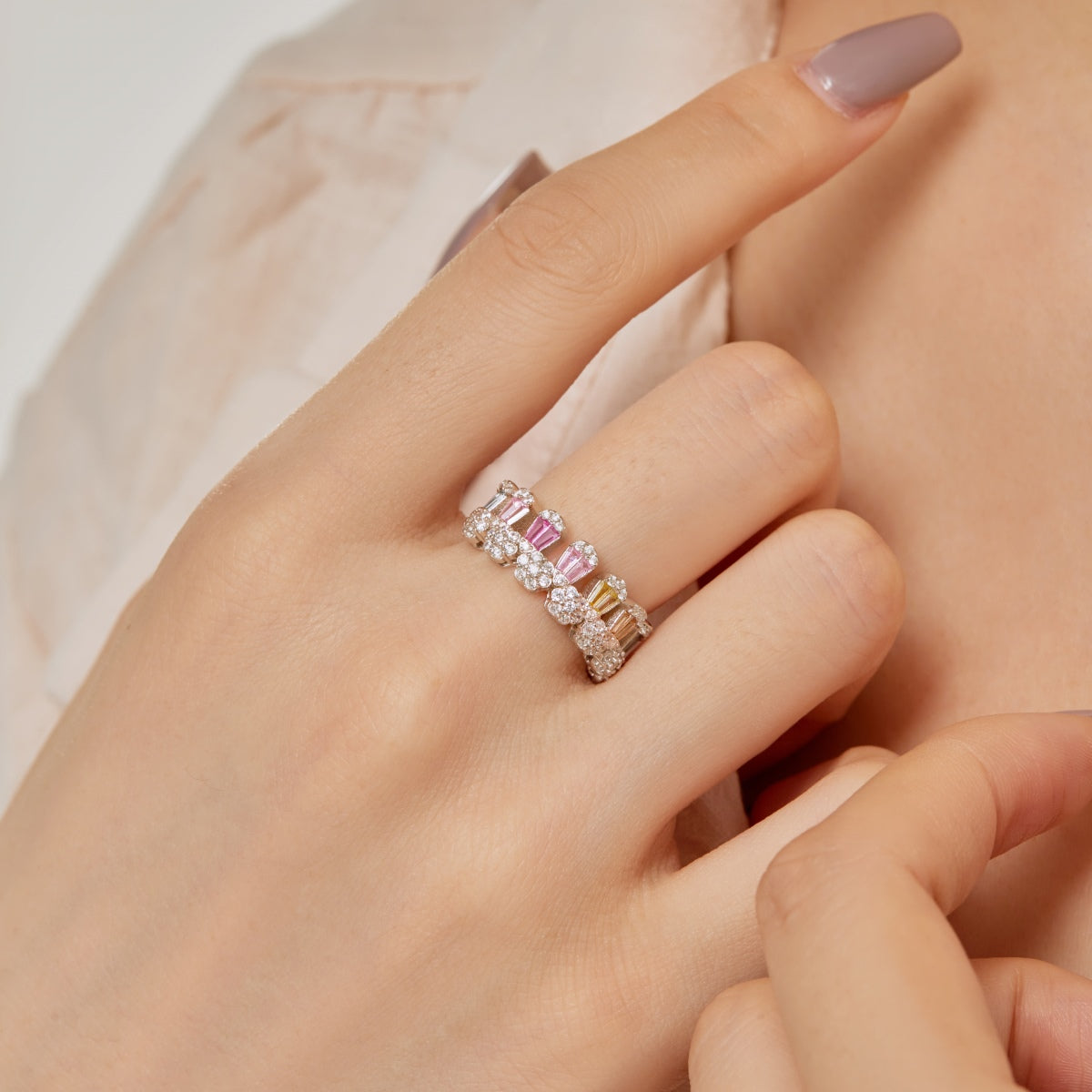 [Aurelle Style]Gorgeous Radiant Cut Daily Ring