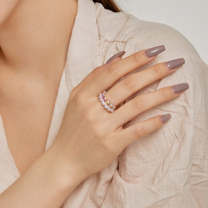 [Aurelle Style]Gorgeous Radiant Cut Daily Ring