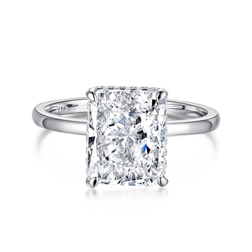 [Aurelle Style]4.0 Carat Ornate Enchanting Radiand Cut Banquet Ring