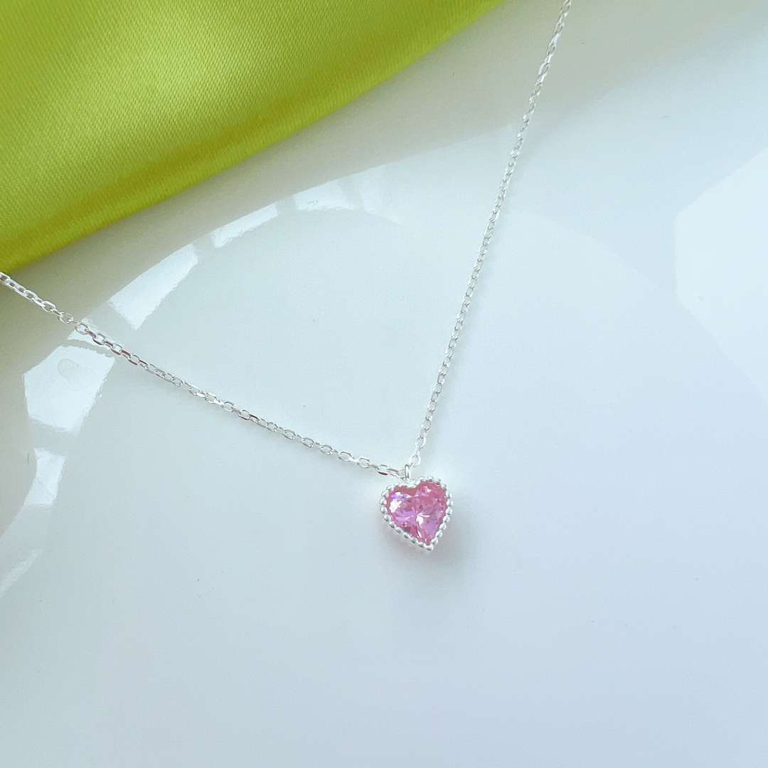 [Aurelle Style]Ornate Heart Shape Necklace