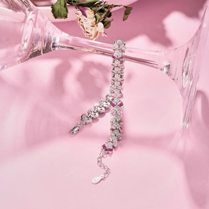 [Aurelle Style]Dainty Exquisite Flower Shape Daily Bracelet