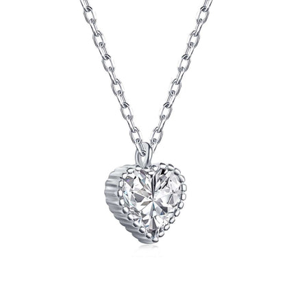 [Aurelle Style]Ornate Heart Shape Necklace