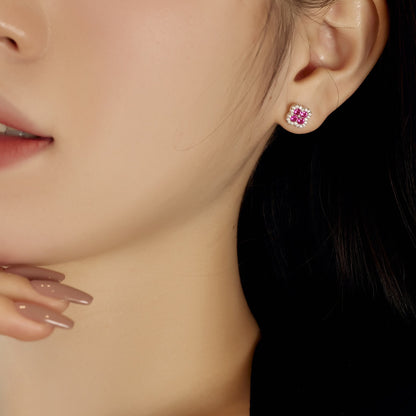 [Aurelle Style]Four-Leaf Clover Flower Shaped Earrings