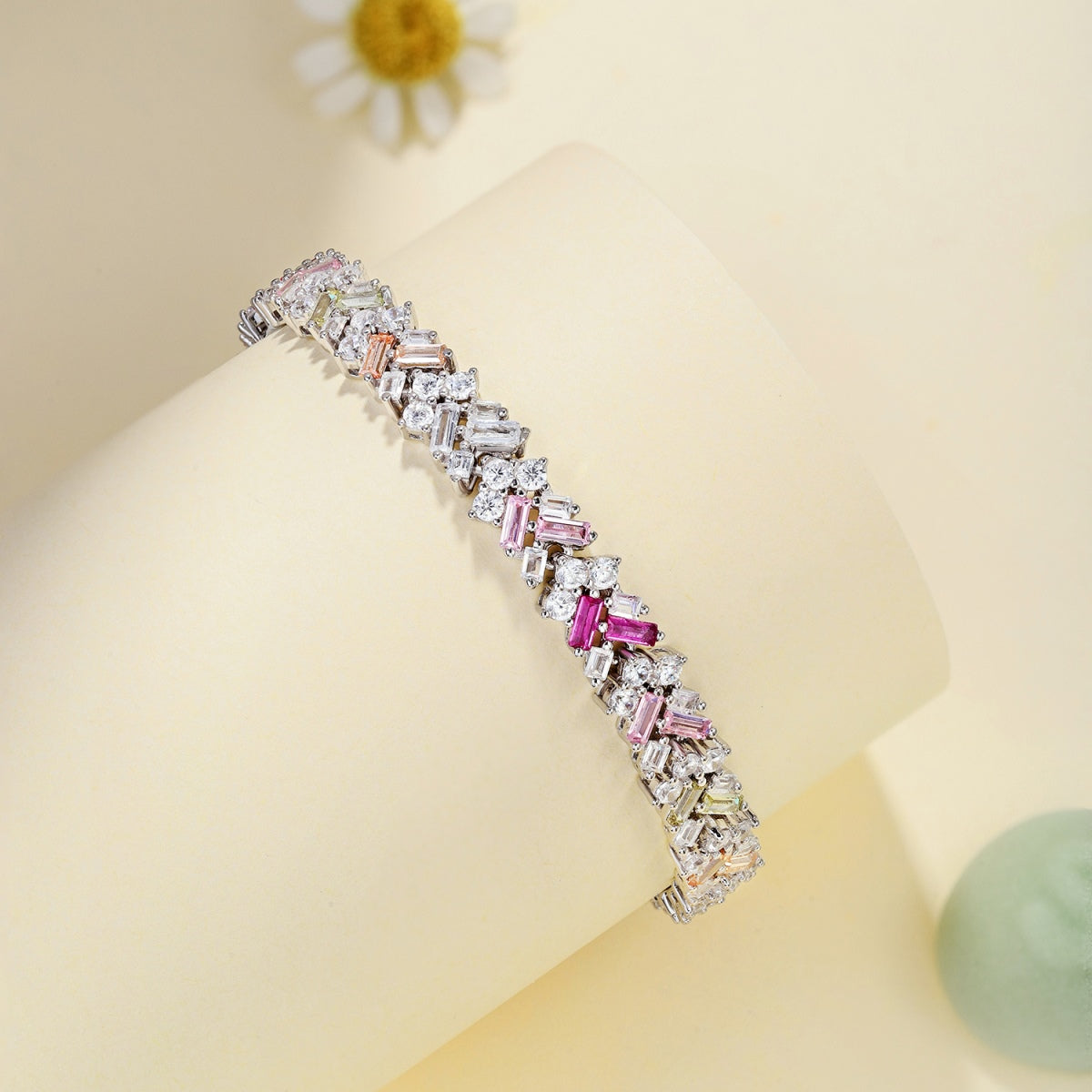 [Aurelle Style]Dazzling Unique Multi Shape Daily Bracelet