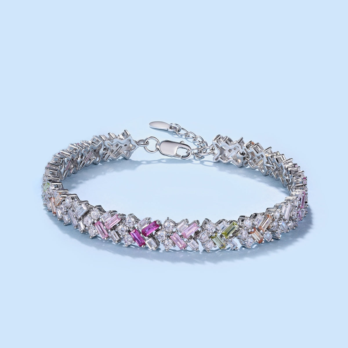 [Aurelle Style]Dazzling Unique Multi Shape Daily Bracelet