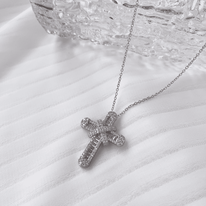 [Aurelle Style]Gypsophila With Dimonds Necklace