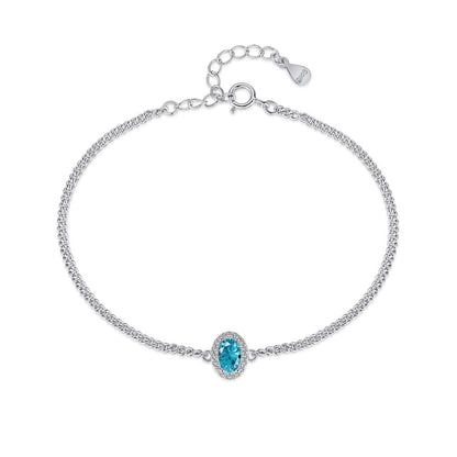 [Aurelle Style]Exquisite Oval Shape Bracelet