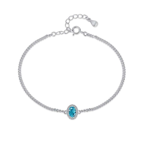 [Aurelle Style]Exquisite Oval Shape Bracelet