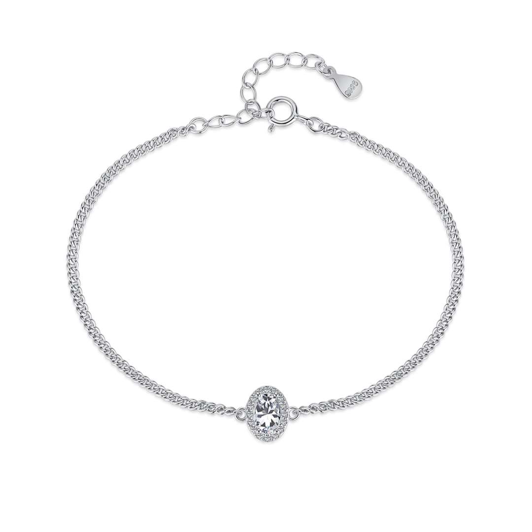 [Aurelle Style]Exquisite Oval Shape Bracelet