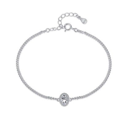 [Aurelle Style]Exquisite Oval Shape Bracelet